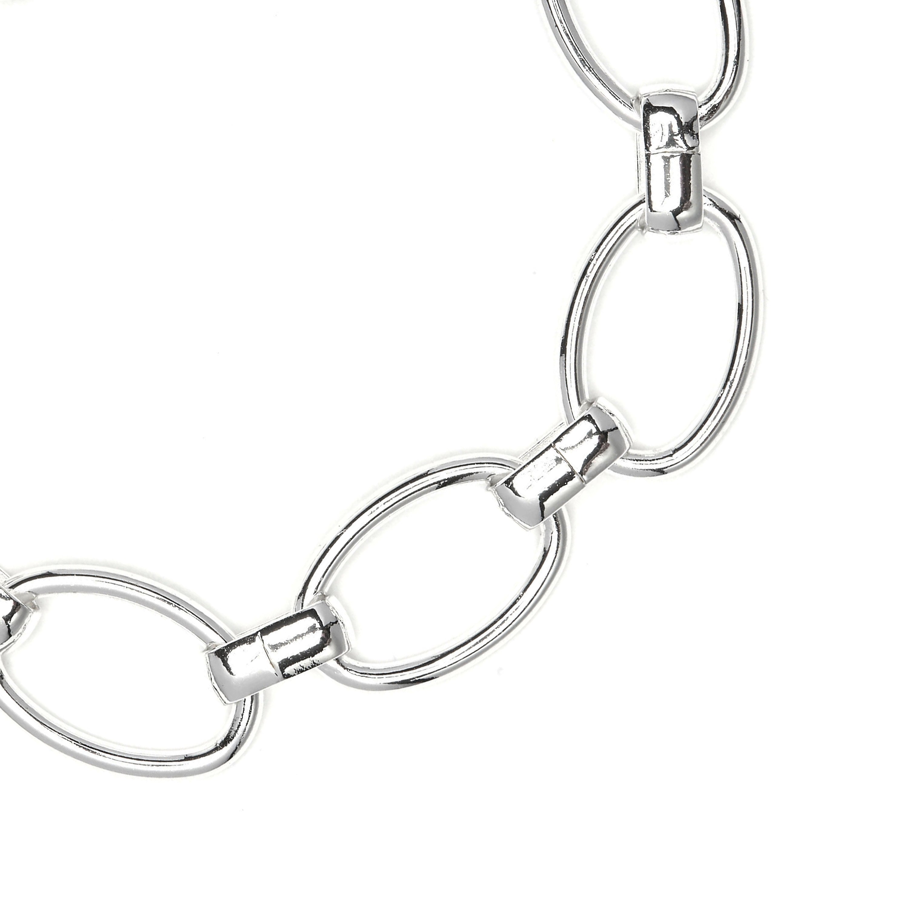 Rhodium-plated bracelet - Ciati