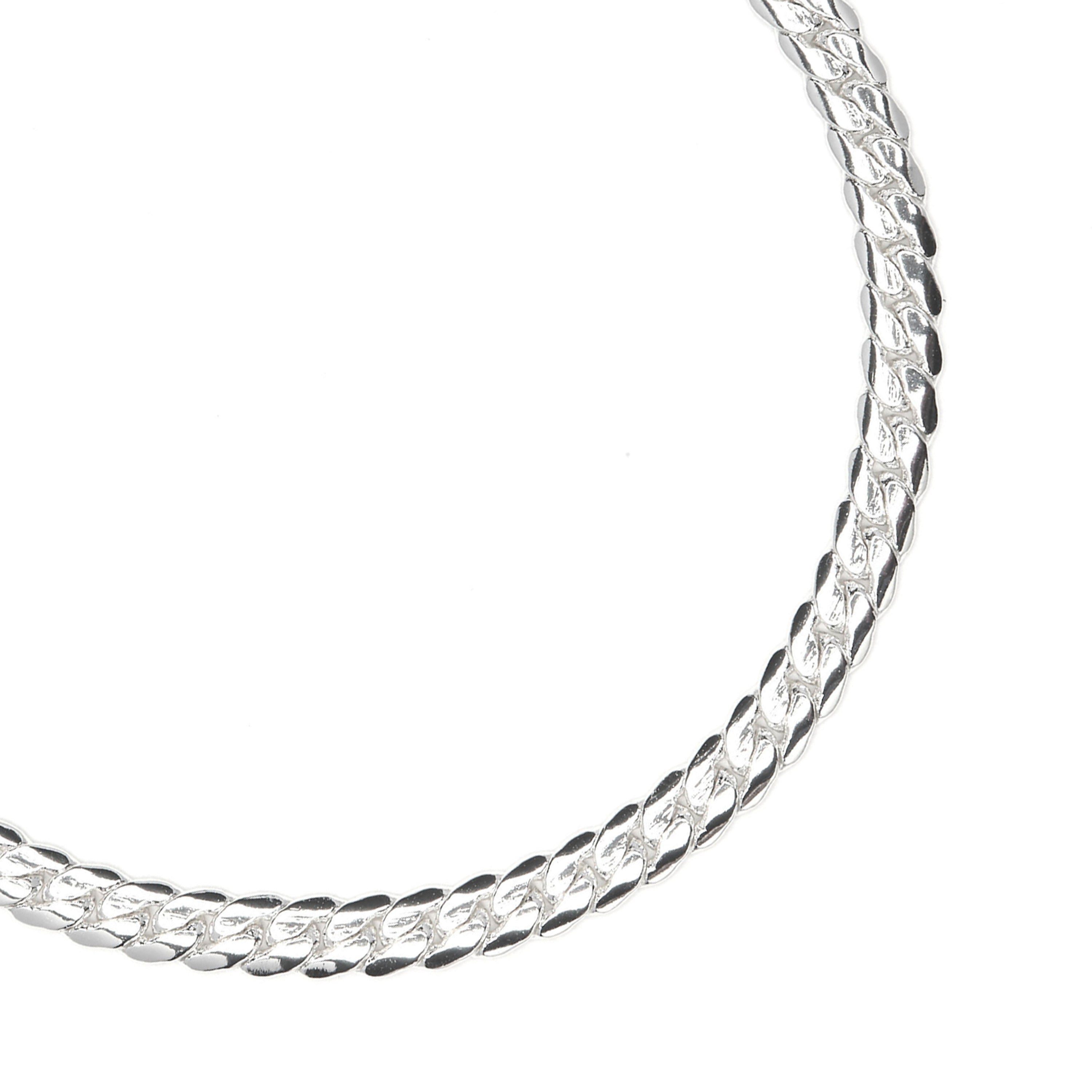 Rhodium-plated bracelet - Nanja