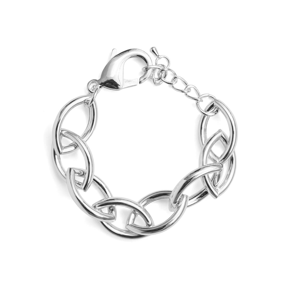 Rhodium-plated bracelet - Letli