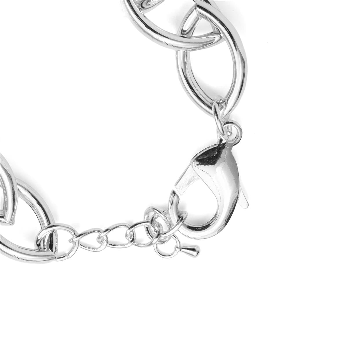 Rhodium-plated bracelet - Letli