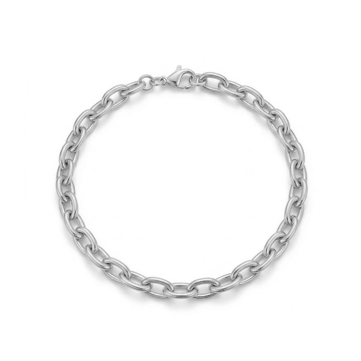 Rhodium-plated bracelet - Rasai