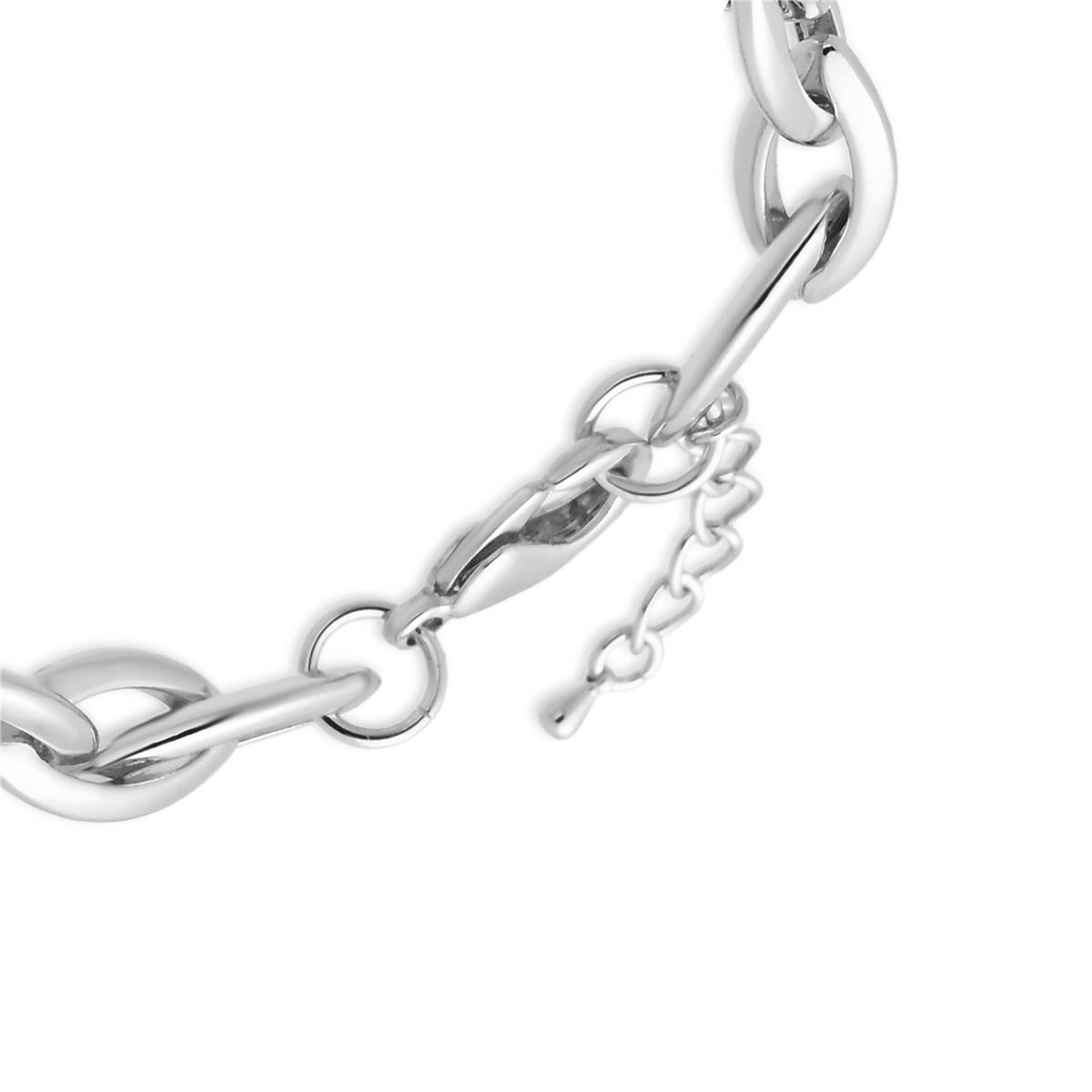Rhodium-plated bracelet - Rasai