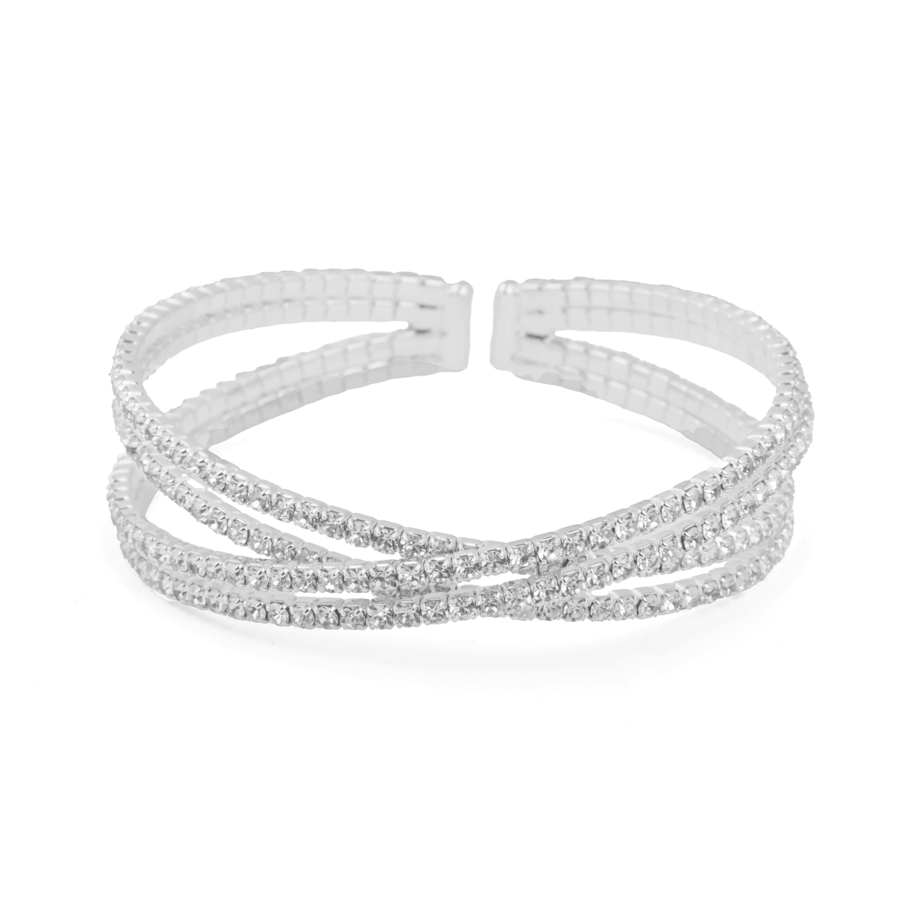 Silver-finished bracelet - Pelikho