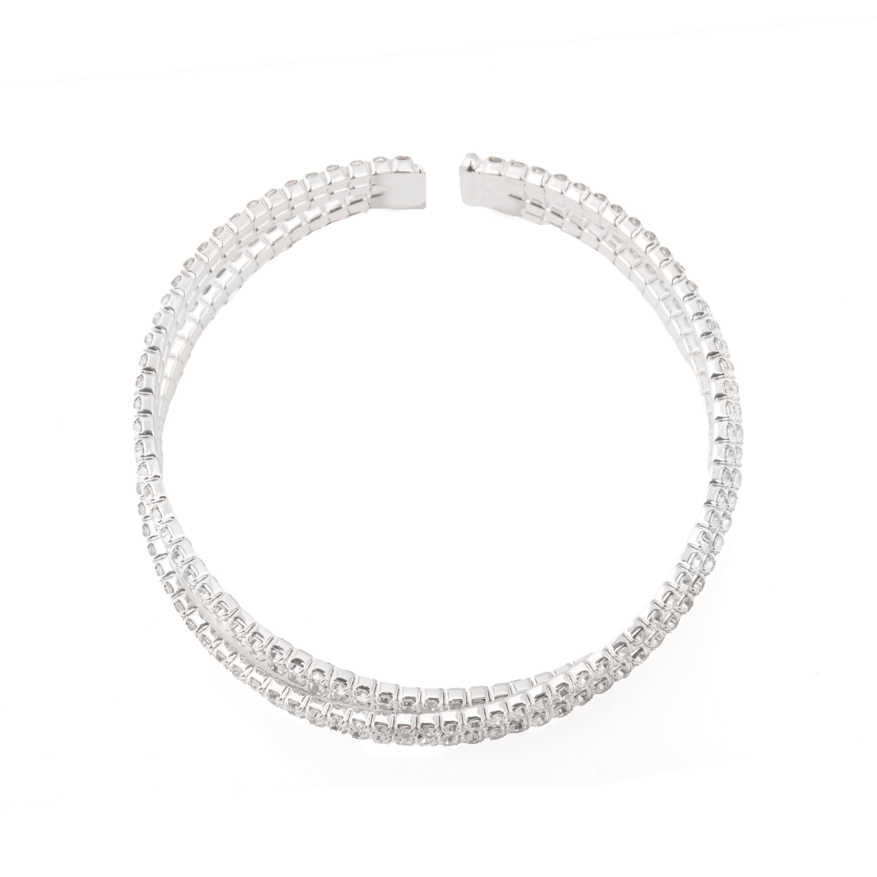 Silver-finished bracelet - Pelikho