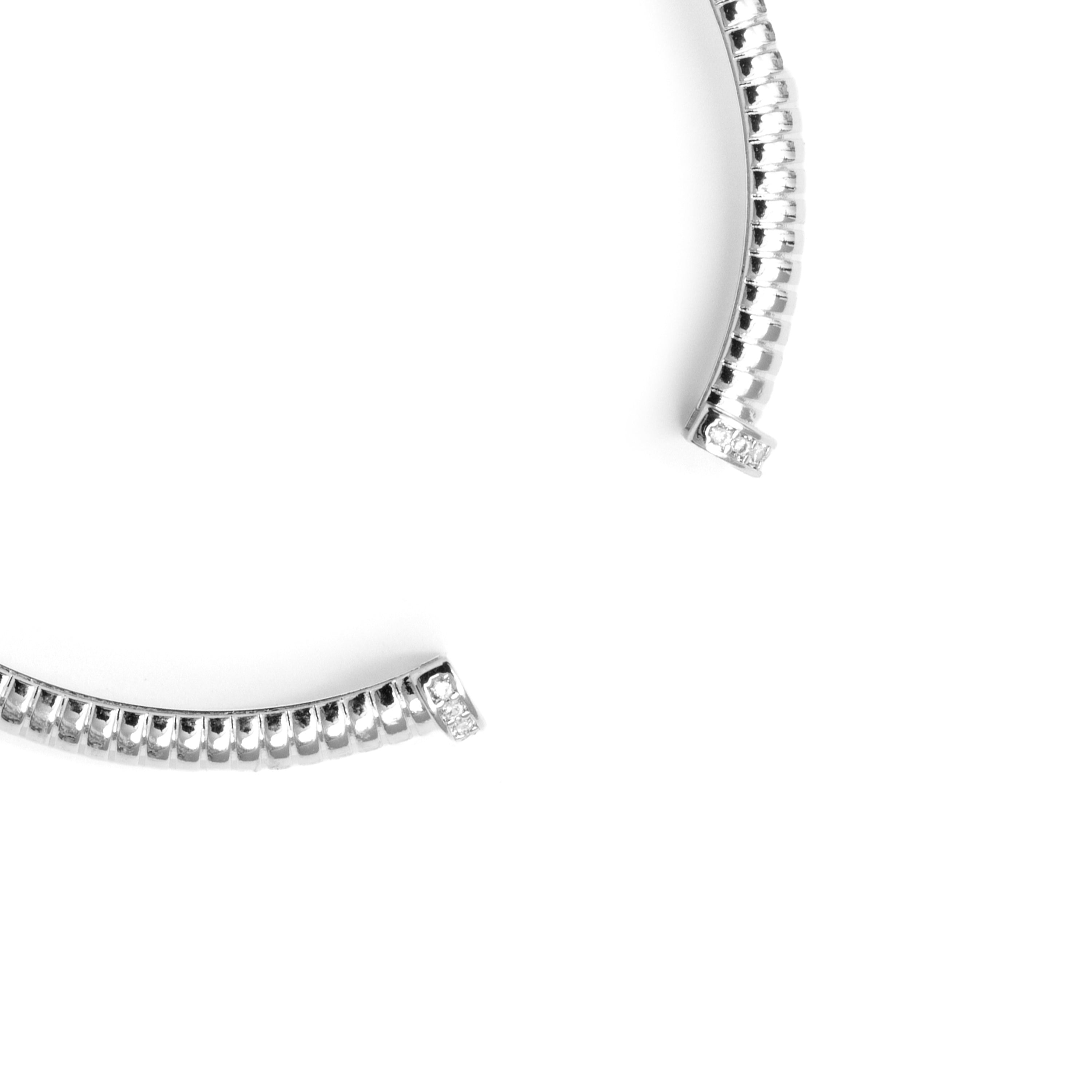 Pulsera de Circonita Brillante acabado en rodio - Aih