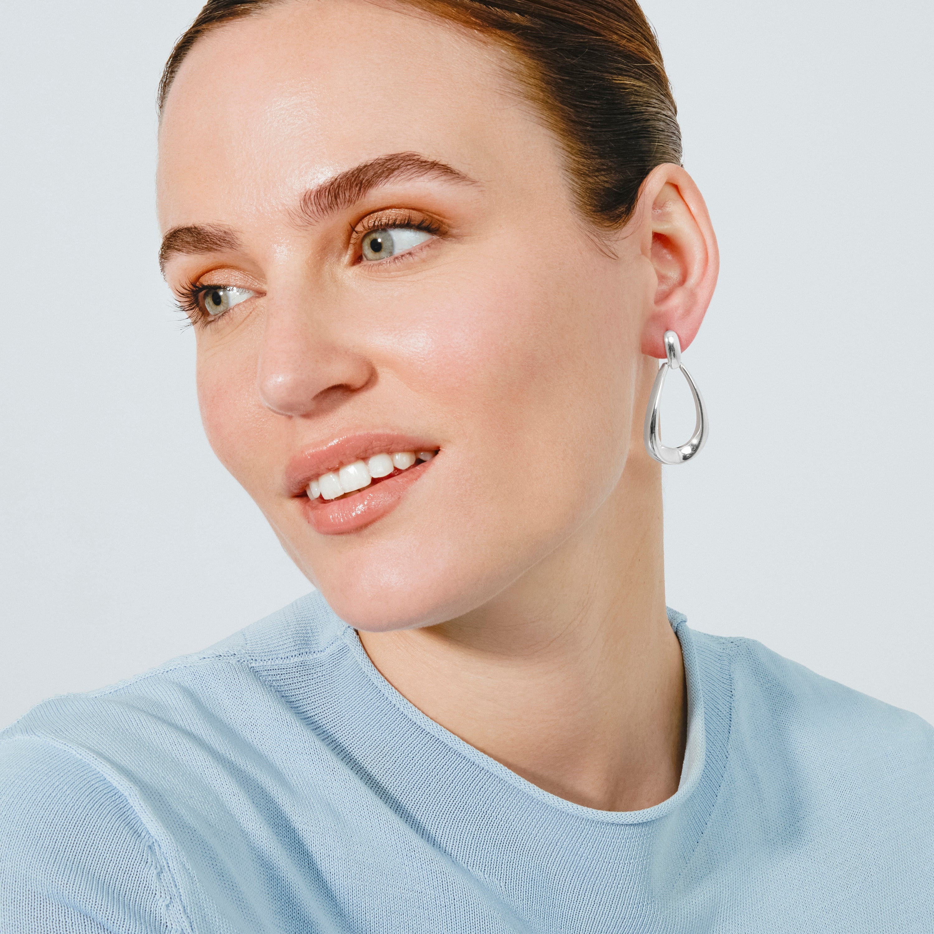 Silver Plated Earrings - Asreh