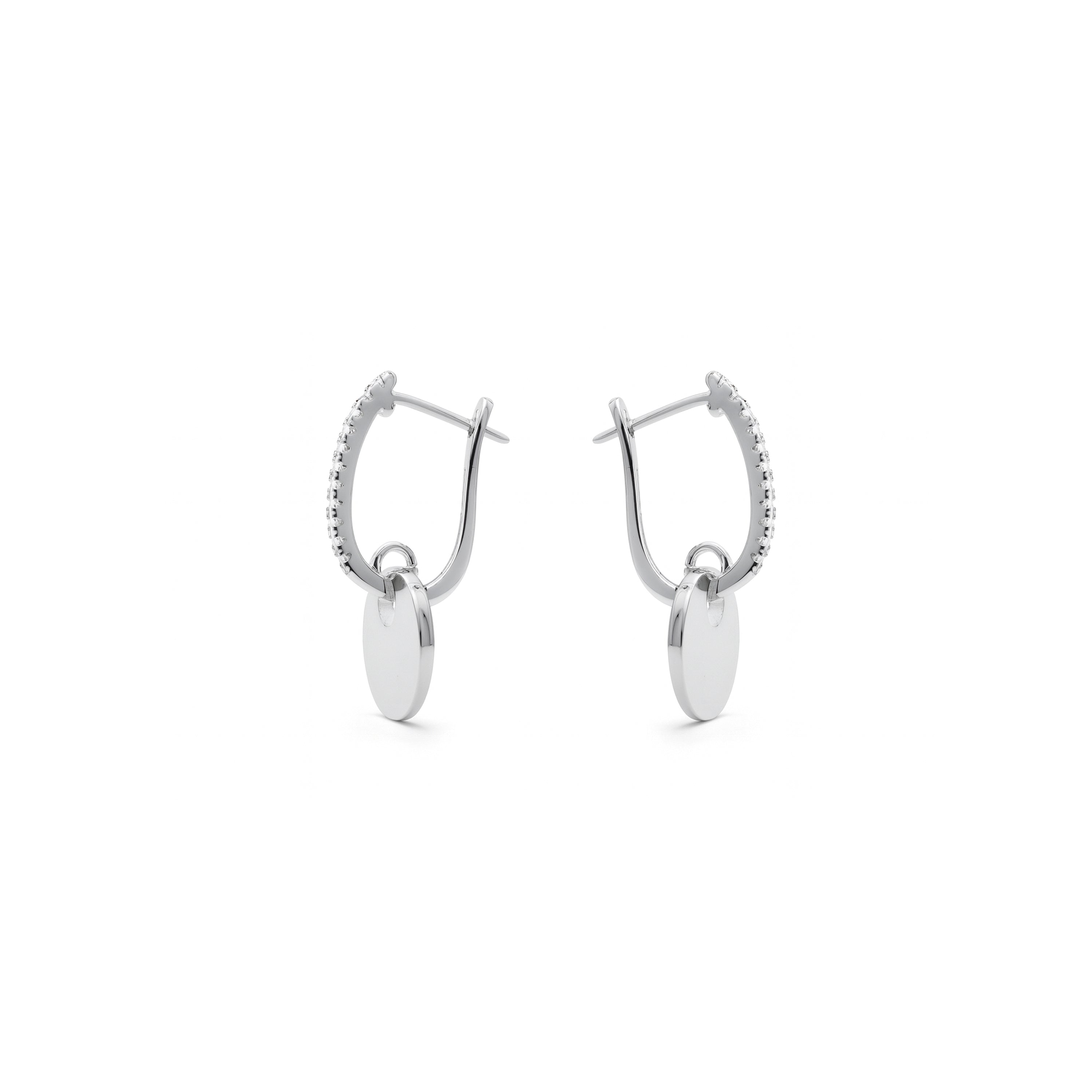 Pendientes acabado en Plata de Ley 925 - Sarif