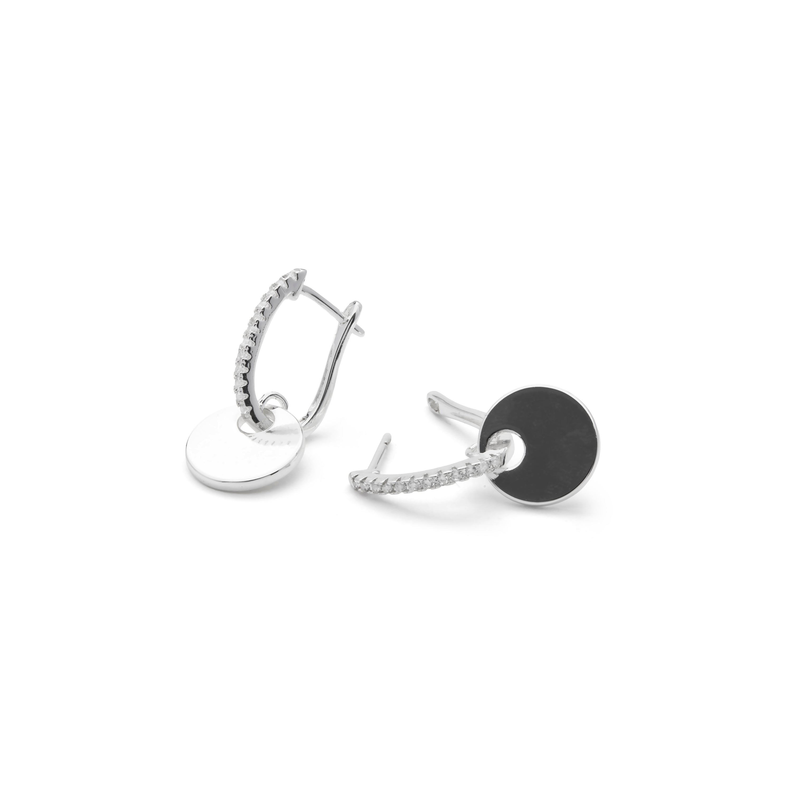 Pendientes acabado en Plata de Ley 925 - Sarif