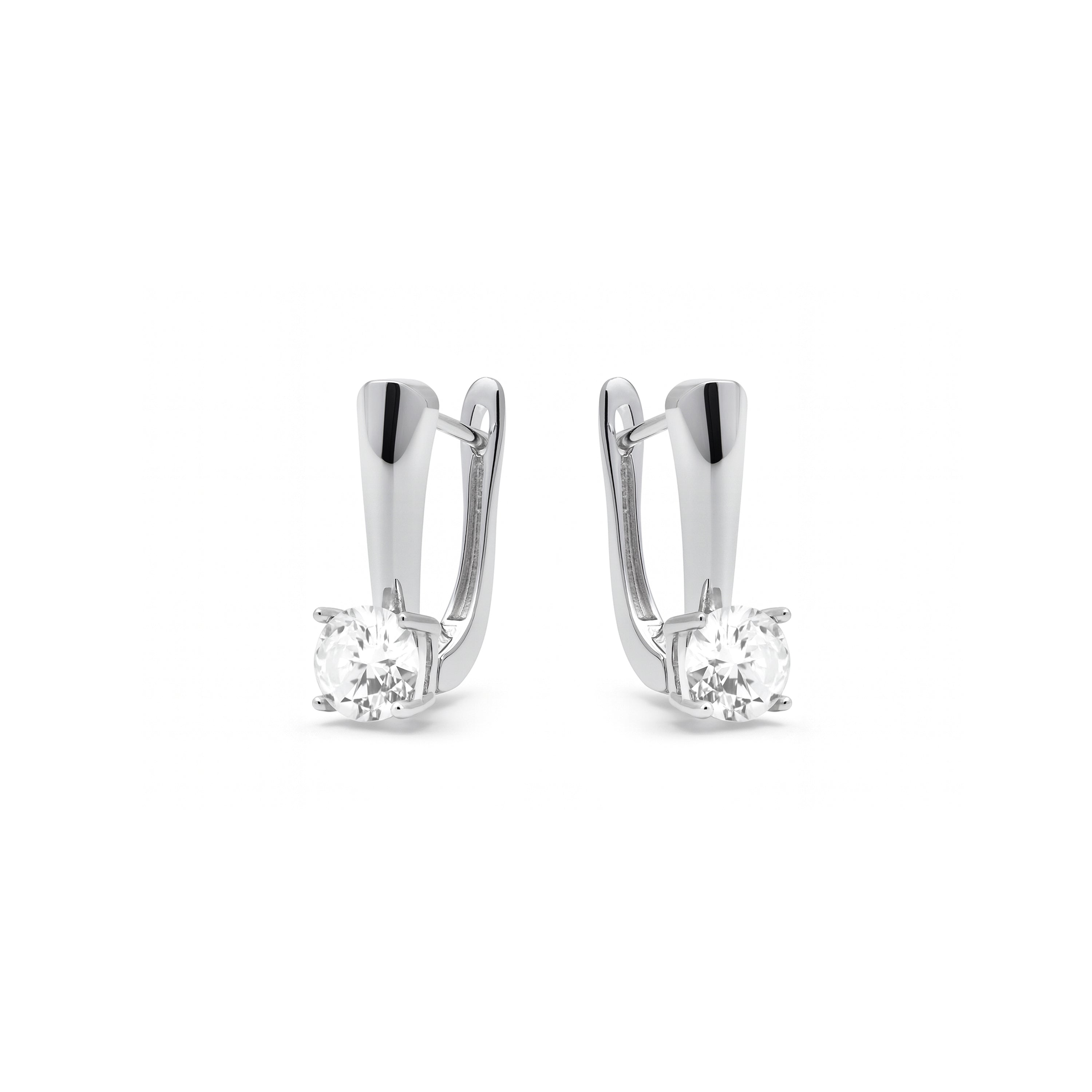 Sterling Silver 925 Plated Earrings - Lason