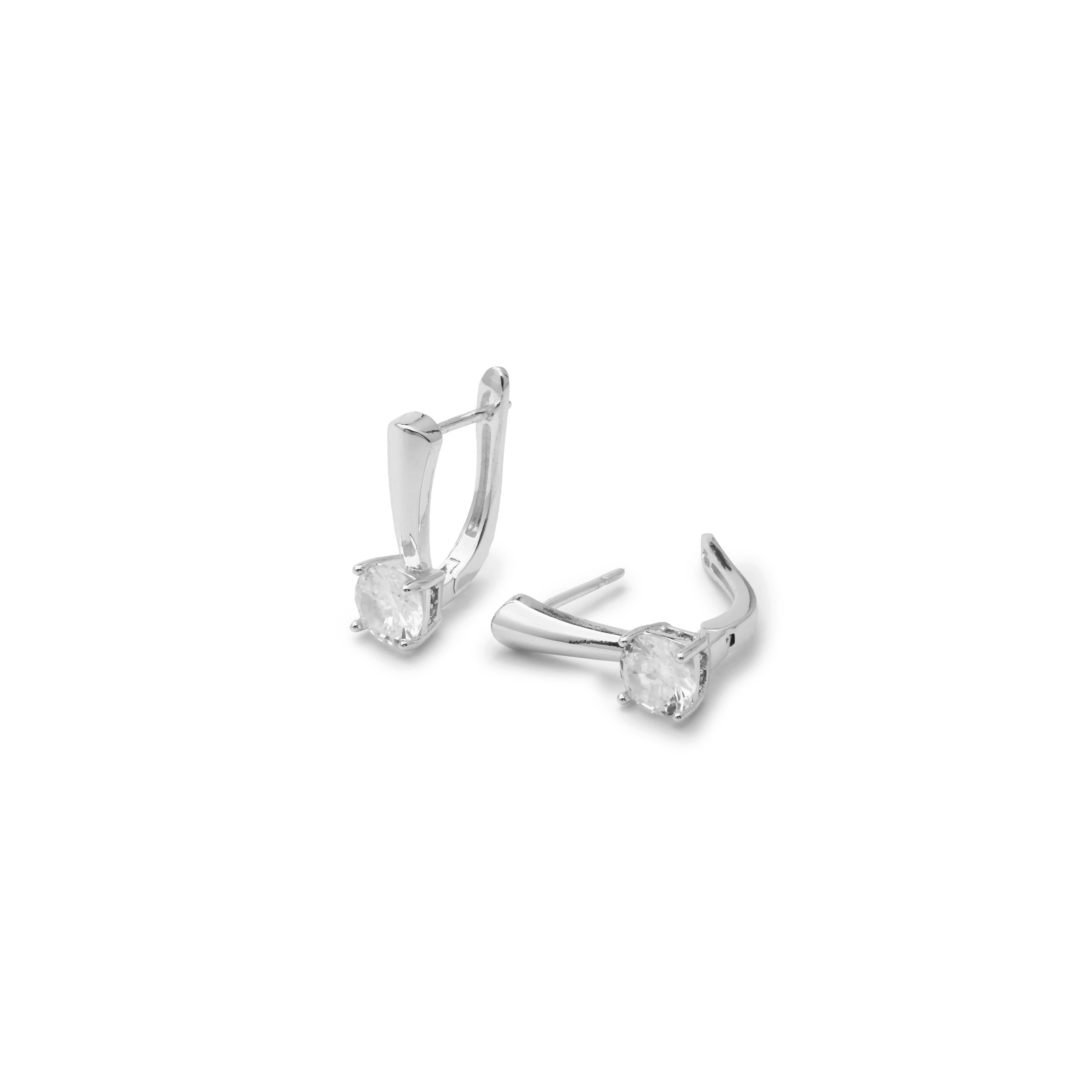 Sterling Silver 925 Plated Earrings - Lason