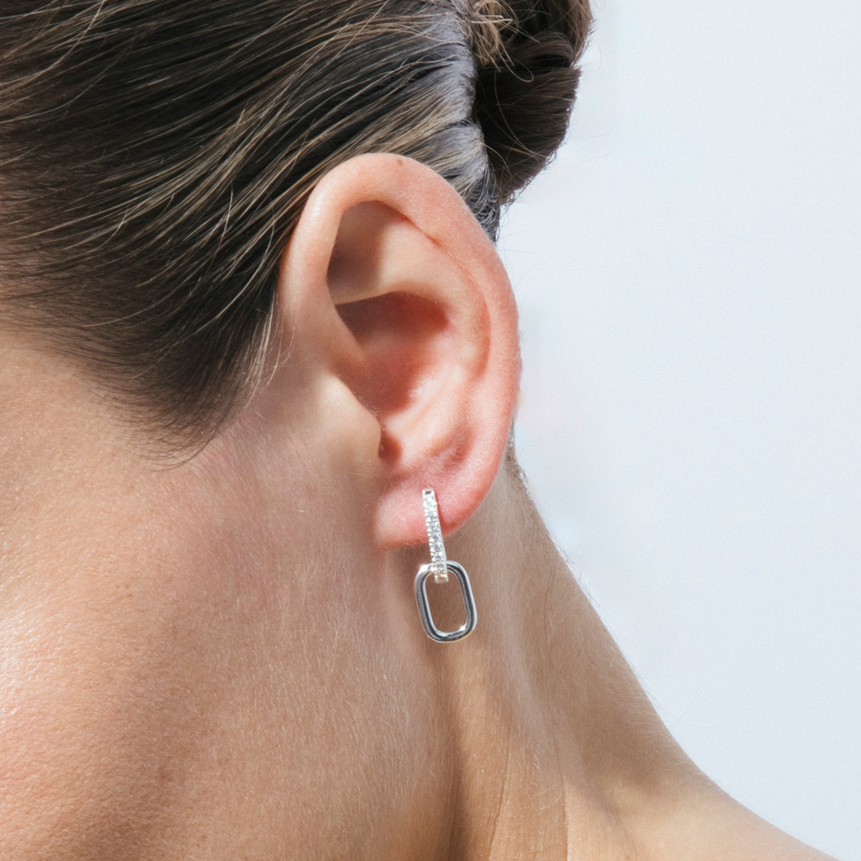Earrings finished in 925 Sterling Silver - Thuja