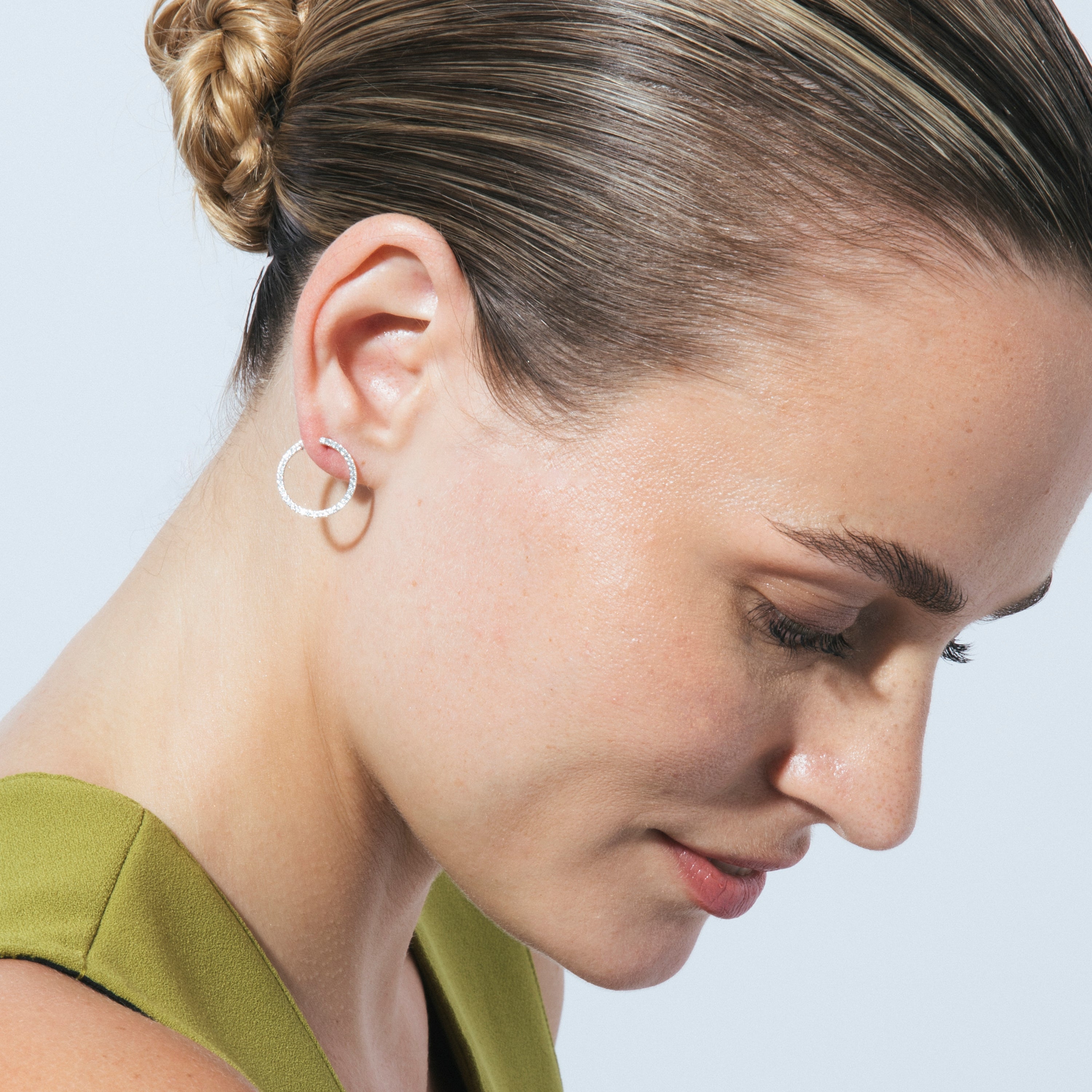 Earrings finished in 925 Sterling Silver - Yona
