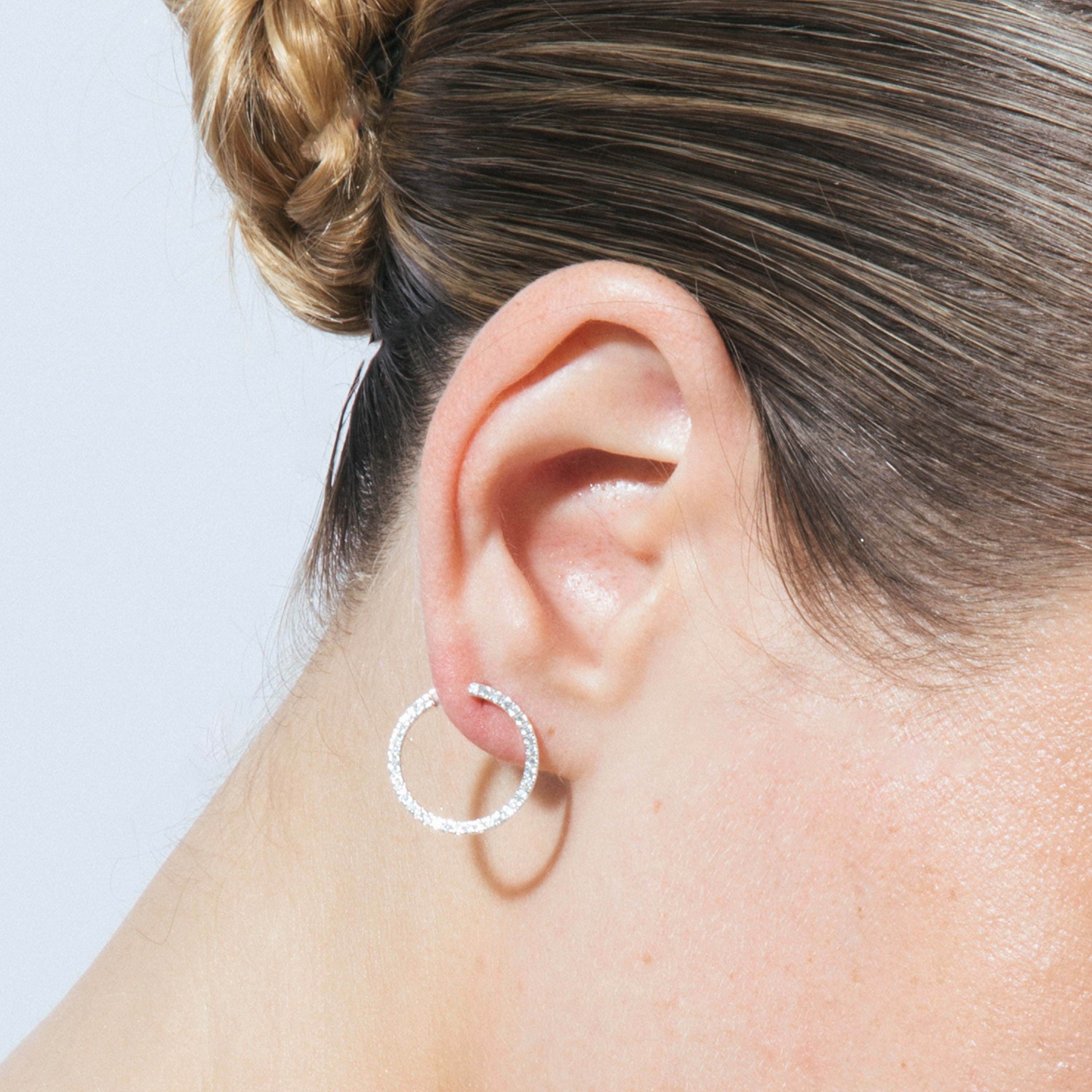 Earrings finished in 925 Sterling Silver - Yona