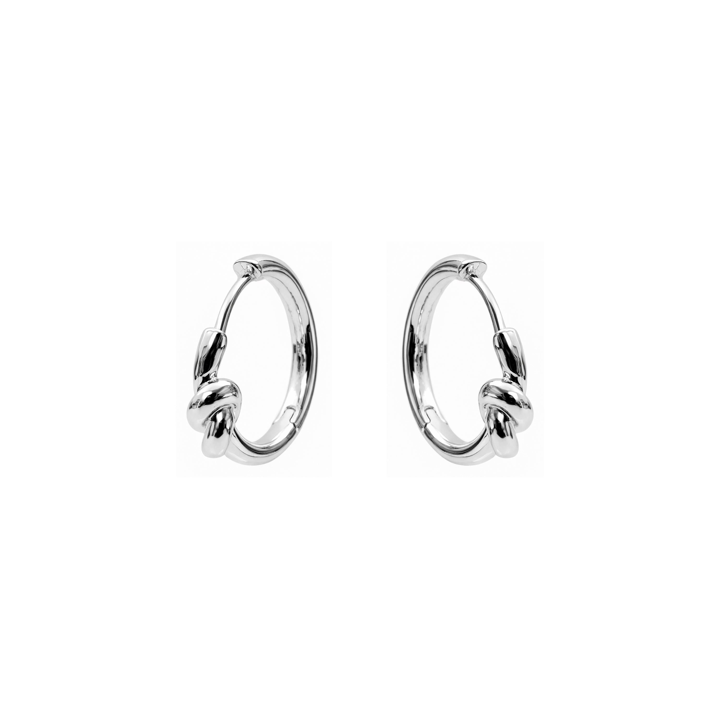 Silver-plated Drop Earrings - Irado