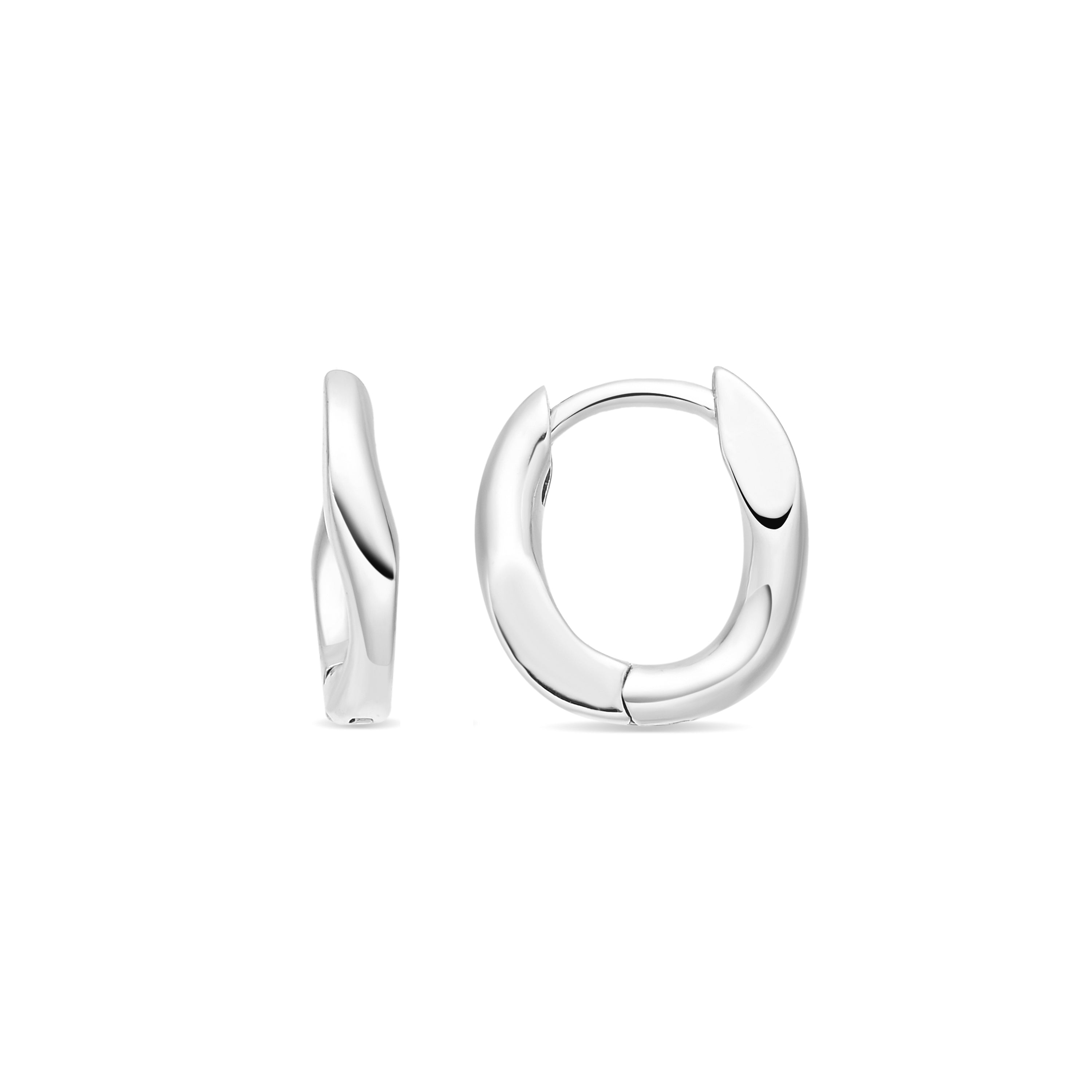 Silver-Finished Earrings - Aelen