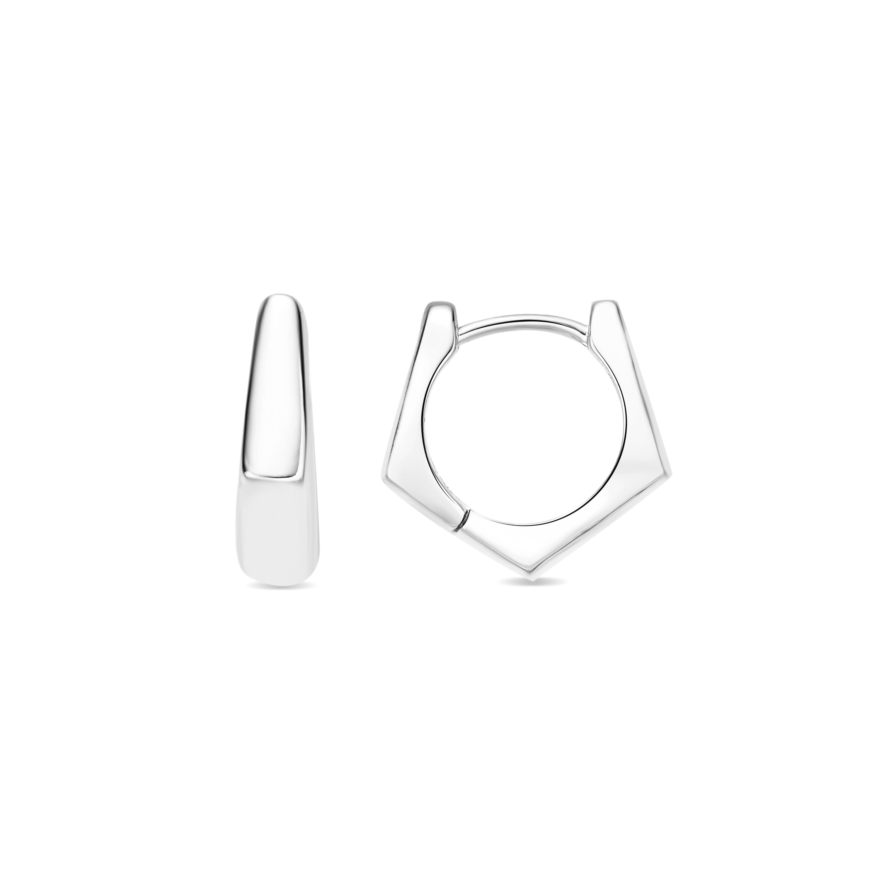 Silver-Finished Earrings - Jibruk
