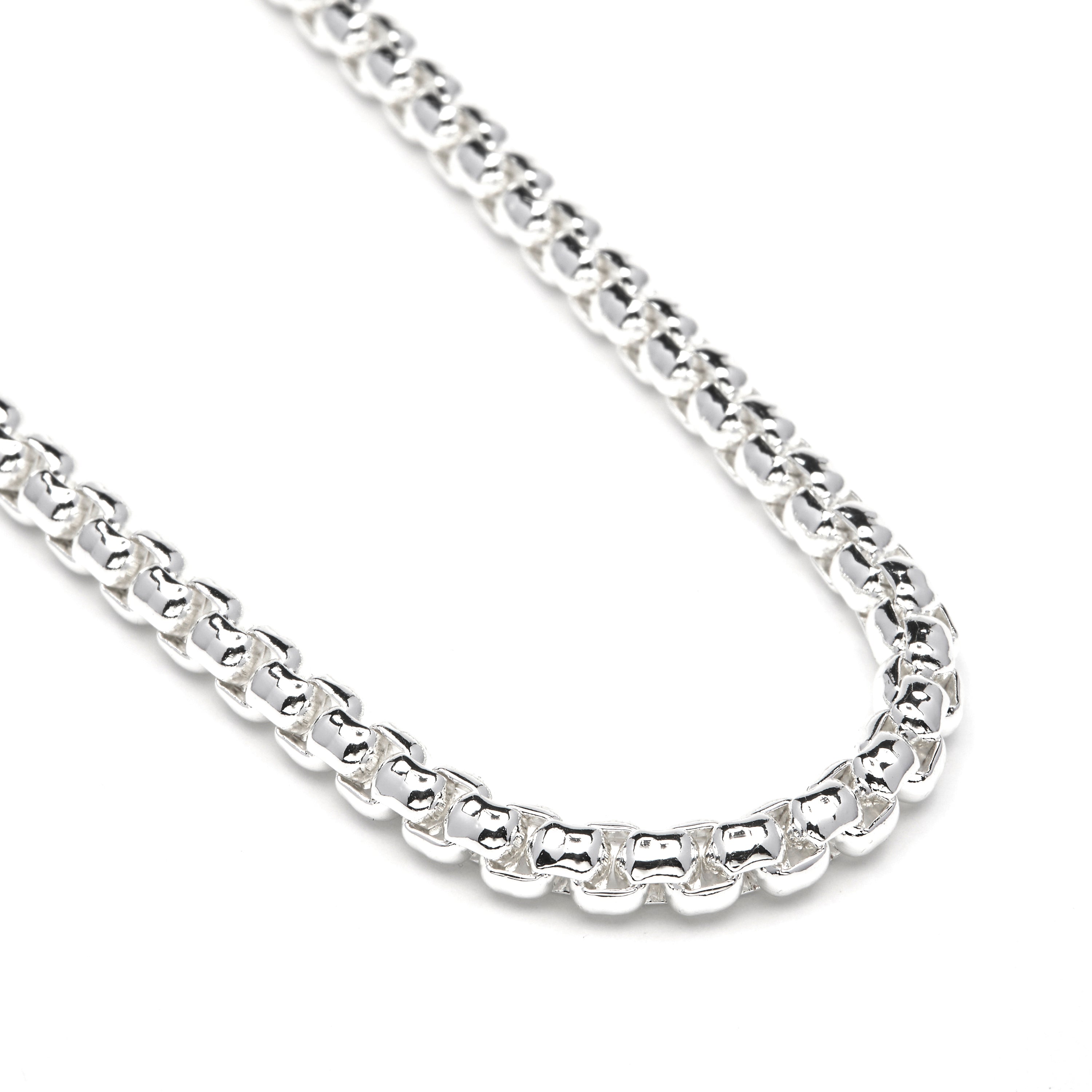 Collar de 42cm acabado en rodio - Zugiro