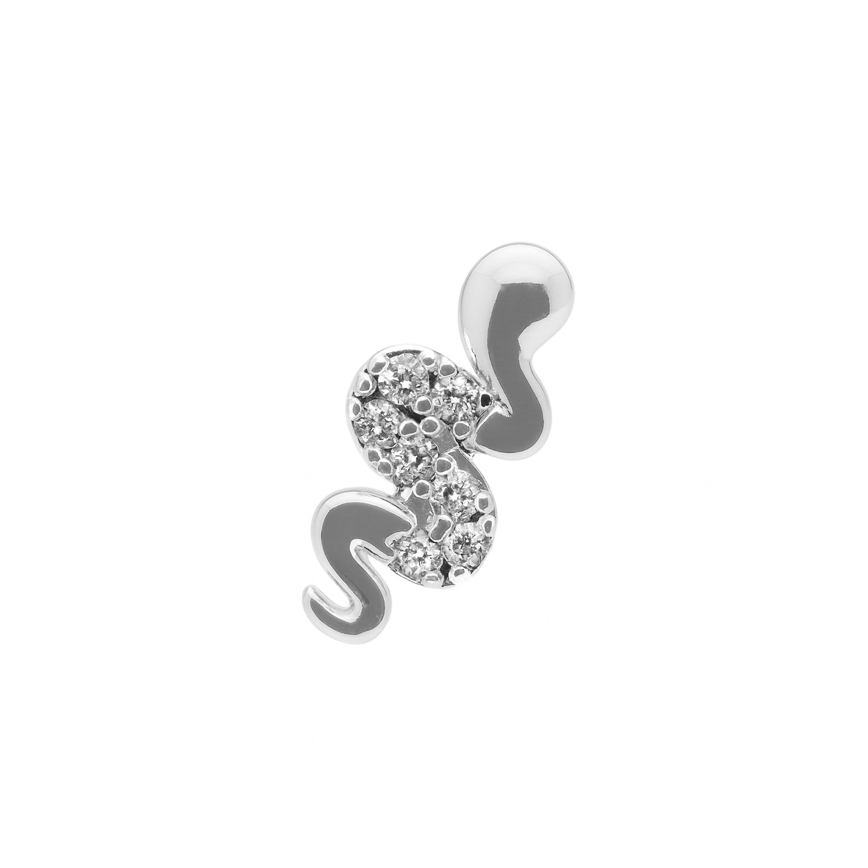 Sparkling Cubic Zirconia Piercing in 925 Sterling Silver - Camum