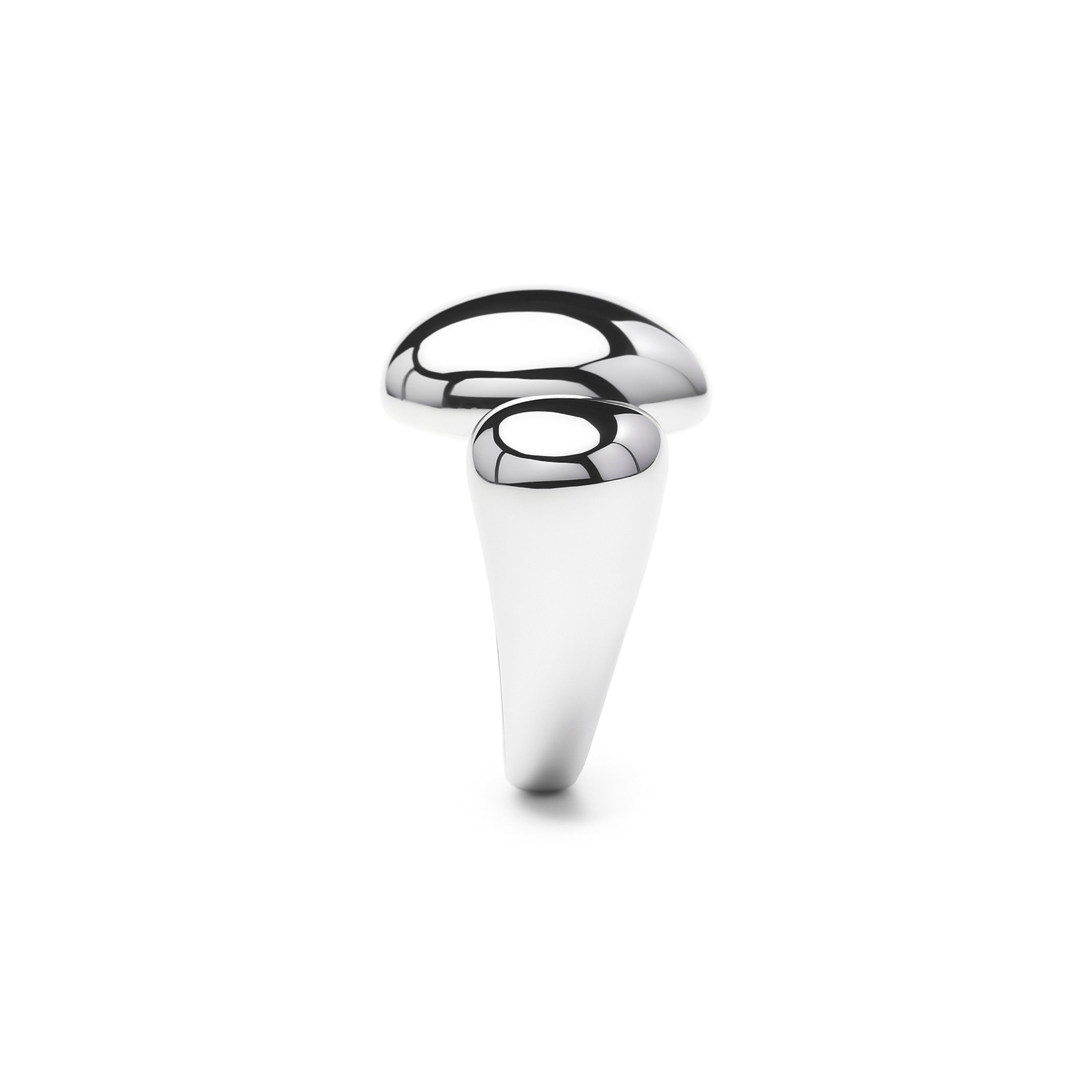 Anillo acabado en rodio - Sulim