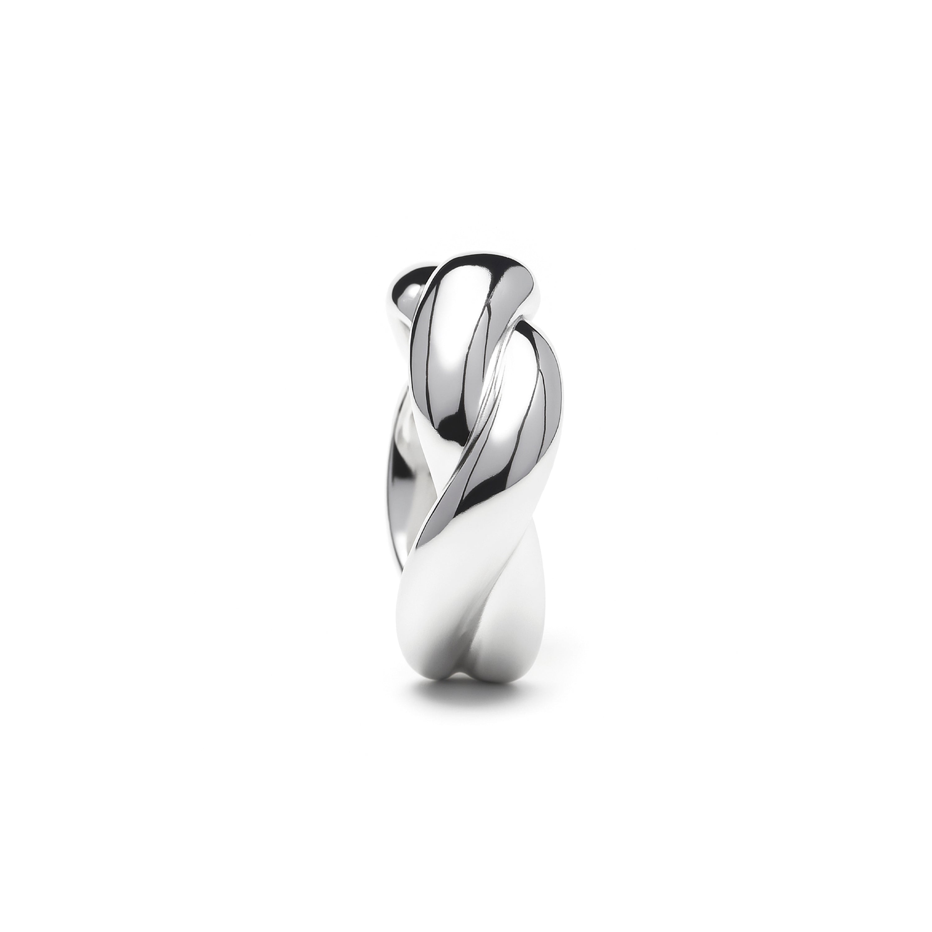 Anillo acabado en rodio - Fayna