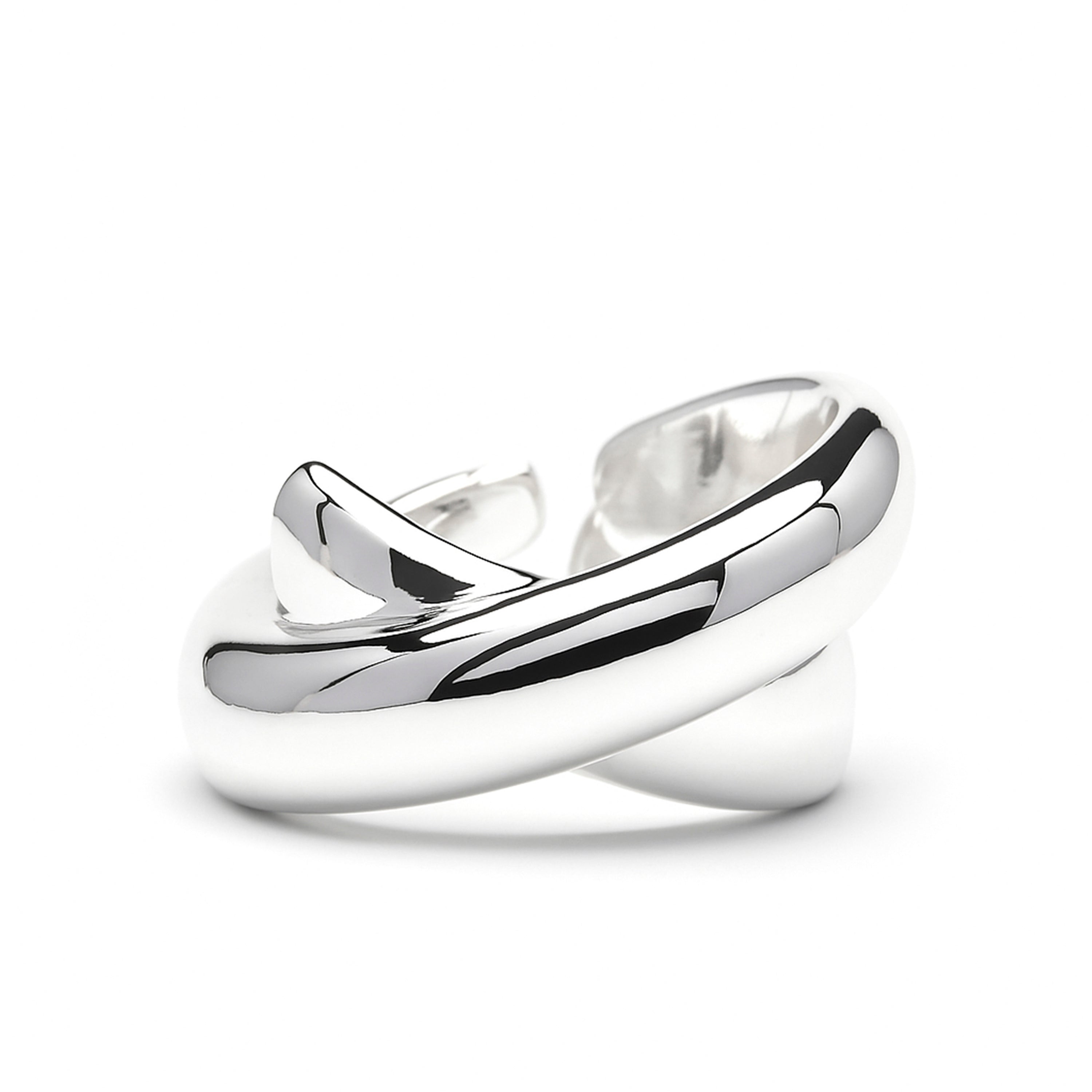 Anillo acabado en rodio - Nacui